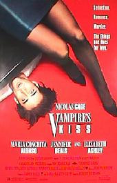 VAMPIRE'S KISS original issue rolled 1-sheet movie poster