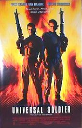 UNIVERSAL SOLDIER original issue rolled style B 1-sheet movie poster