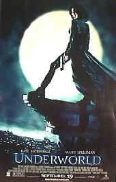 UNDERWORLD original issue rolled double sided regular 1-sheet movie poster