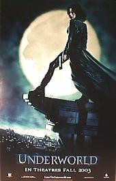 UNDERWORLD original issue rolled double sided advance 1-sheet movie poster