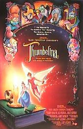 THUMBELINA original issue double sided rolled 1-sheet movie poster