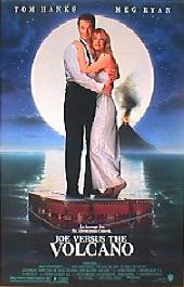 JOE VS THE VOLCANO original issue rolled double sided 1-sheet movie poster