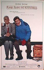 PLANES,TRAINS & AUTOMOBILES original issue rolled 1-sheet movie poster