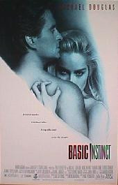 BASIC INSTINCT original issue rolled 1-sheet movie poster
