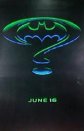 BATMAN 3 original issue rolled advance 1-sheet movie poster