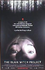 BLAIR WITCH PROJECT original issue rolled regular 1-sheet movie poster