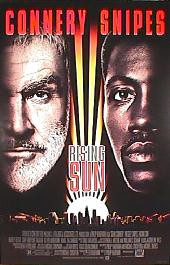 RISING SUN original issue rolled 1-sheet movie poster