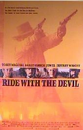 RIDE WITH THE DEVIL original issue rolled 1-sheet movie poster