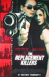 REPLACEMENT KILLERS original issue rolled double sided 1-sheet movie poster