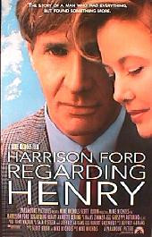 REGARDING HENRY original issue rolled double sided 1-sheet movie poster