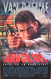 KNOCK OFF original issue rolled double sided 1-sheet movie poster