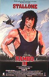 RAMBO III original issue rolled 1-sheet movie poster
