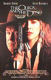 QUICK & THE DEAD original issue rolled double sided regular 1-sheet movie poster