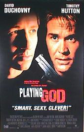 PLAYING GOD original issue rolled Video 1-sheet movie poster