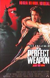 PERFECT WEAPON original issue rolled 1-sheet movie poster