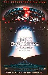 CLOSE ENCOUNTERS original issue released Video 1-sheet movie poster