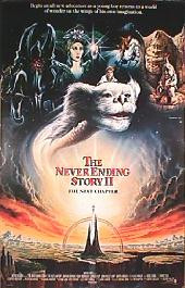 NEVERENDING STORY II original issue rolled advance 1-sheet movie poster