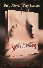 NEEDFUL THINGS original issue rolled 1-sheet movie