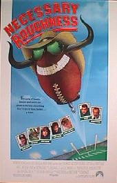 NECESSARY ROUGHNESS original issue rolled 1-sheet movie poster