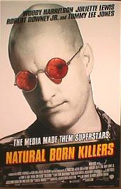 NATURAL BORN KILLERS original issue rolled International regular 1-sheet movie poster