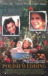 POLISH WEDDING original issue rolled double sided 1-sheet movie poster