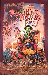 MUPPET TREASURE ISLAND original issue rolled 1-sheet movie poster