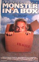 MONSTER IN A BOX original issue rolled 1-sheet movie poster