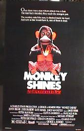 MONKEY SHINES original issue rolled 1-sheet movie poster