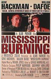 MISSISSIPPI BURNING original issue rolled 1-sheet movie poster