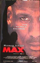 MICHAEL JORDAN-IMAX original issue rolled 1-sheet movie poster
