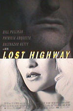 LOST HIGHWAY original issue rolled regular 1-sheet movie poster