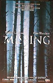 MISSING,THE original issue rolled double sided advance 1-sheet movie poster