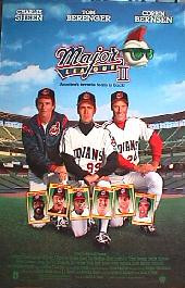 MAJOR LEAGUE 2 original issue rolled double sided 1-sheet movie poster