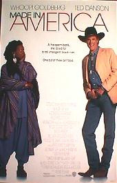 MADE IN AMERICA original issue rolled double sided 1-sheet movie poster