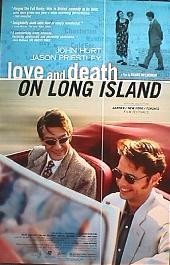 LOVE & DEATH ON LONG ISLAND original issue rolled 1-sheet movie poster