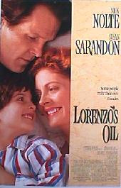 LORENZO'S OIL original issue rolled double sided 1-sheet movie poster
