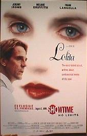LOLITA original issue rolled 1-sheet movie poster
