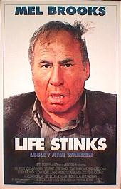 LIFE STINKS original issue rolled 1-sheet movie poster