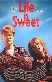 LIFE IS SWEET original issue rolled 1-sheet movie poster