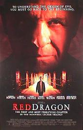 RED DRAGON original issue rolled double Regular sided 1-sheet movie poster
