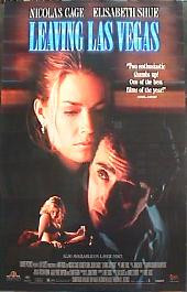 LEAVING LAS VEGAS original issue rolled Video 1-sheet movie poster