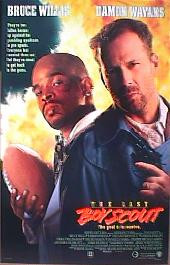 LAST BOY SCOUT original issue double sided style A 1-sheet movie poster