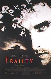 FRAILTY original issue rolled 1-sheet movie poster