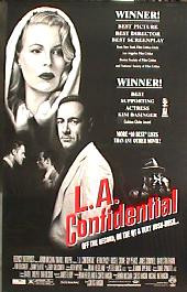 L.A. CONFIDENTIAL original issue rolled double sided style B 1-sheet movie poster