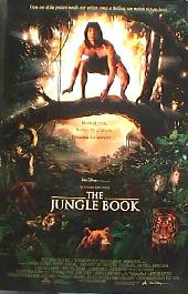 JUNGLE BOOK original issue rolled double sided 1-sheet movie poster