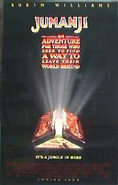 JUMANJI original issue rolled double sided 1-sheet movie poster