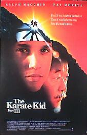 KARATE KID III original issue rolled movie poster