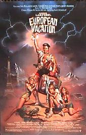 NATIONAL LAMPOON'S EUROPEAN VACATION original issue 1-sheet movie poster