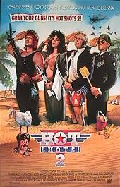 HOT SHOTS PART 2 original issue rolled style B 1-sheet movie poster