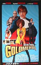 GOLDMEMBER original issue rolled 1-sheet movie poster